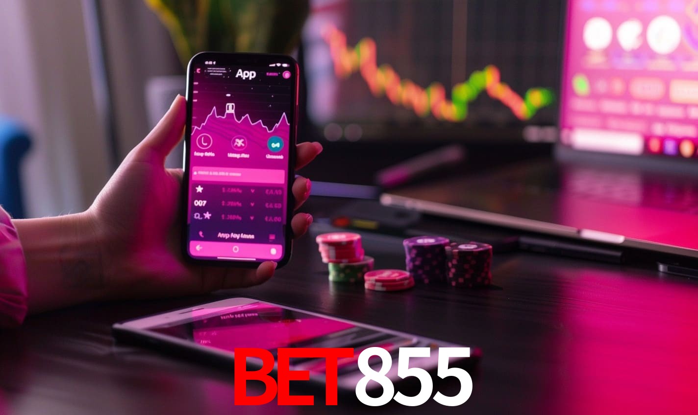 Recursos Exclusivos do App BET855 - Modo Offline, Login Biométrico